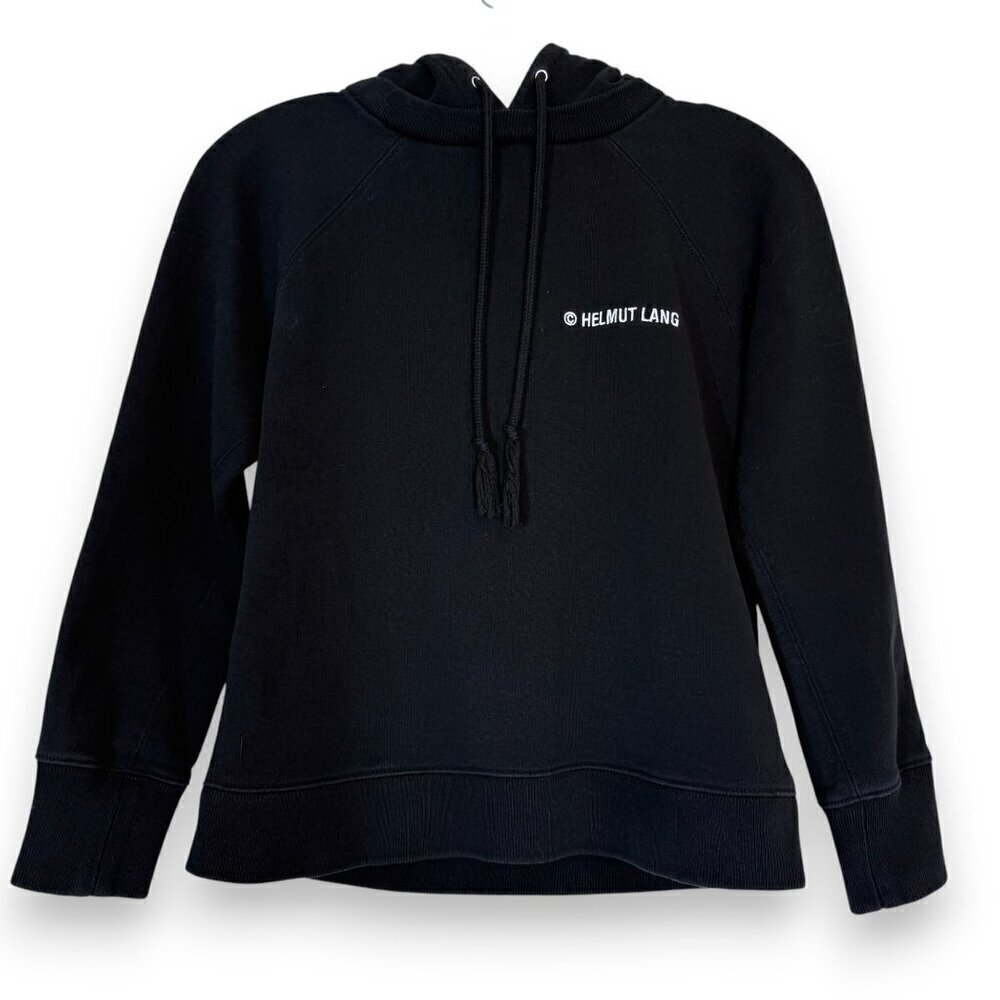 Helmut Lang Hoodie Sweatshirt Black XS